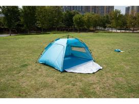 Portable Quick-Open Camping Tent: Fully Automatic Pop-Up, Anti-Mosquito, Sun Protection Tent Only blue