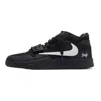 Travis Scott x Jordan Jumpman Jack Travis Scott X ISO Studio Cushioning Mid top Vintage Basketball Shoes Unisex White FZ8117-204(Team1677- ) 36