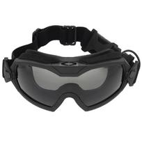 Tactical Anti-fog Goggles Ski Airsoft CS Protective Glasses Transparent Black 2 Lens Motocross Dustproof Goggles with Micro Fan GG-MA-122 BLACK gray