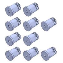 Cassette Deck Tape Gear for Technics Panasonic SC-CH404X CH505X CH717X SC-CH618X VC818X VC918X SC-CA1060X CA1080X A-9.27mm-10 pieces gray