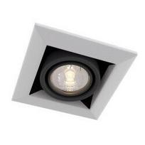 Taškinis šviestuvas Maytoni Downlight, balta spalva DL008-2-01-W