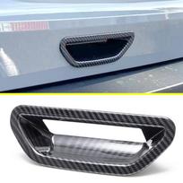 For Nissan X-Trail T33 -2026 / Rogue -2026 Car Trunk Tailgate Handle Cover Trims Carbon Fiber Accessories