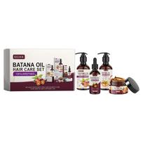 OUHOE onion Biotin Rosemary Shampoo and Care Set gently cleanses the scalp, nourishes the hair, softens and brightens the hair care combination 1set black