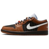 Jordan Air Jordan 1 žemi sportiniai krepšinio bateliai Vyriški Tamsiai rudos spalvos IR7560-010 40.5 black