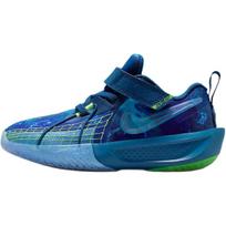 LEGO x Nike G.T. 3 dydis Neslystantys Atsparūs dilimui Žemi Krepšinio bateliai Drąsus mėlynas/Chromuotas žalias Vaikams IH4040-400 27.5 žalia