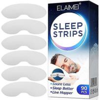 90 Pack Gentle Breathing Strips - Instant Snoring Relief Nasal Tapes
