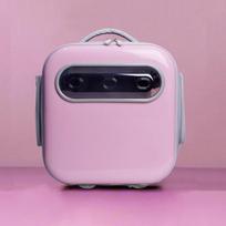 Cat and Dog Pet Bag Outdoor Travel Pet Backpack Cat Bag Transparent Breathable Convenient Pet Backpack white