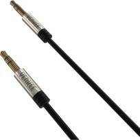 YENKEE YCA 201 BSR, Audio AUX, 2x3.5mm stereo (male to male), 1m, -
