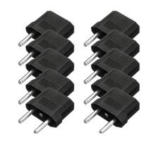 AC adapteris/perėjimas iš US į EU(2.5/250V, 10A, 40x35x14mm, 10g) - 10 vienetų