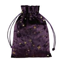 Divinations Tablecloth Oracles Card Carry Bag Table Board Game Bag Drawstring Jewelry Tarot Pouches Gifts Packaging Bag violetinė