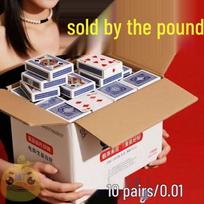 Nesulaužomi buitiniai žaidimo kortai pokerio, mahjongo, „Landlord“, šachmatų ir kortų žaidimų kambariams Playing Cards [6 cards] - Limited Time Offer