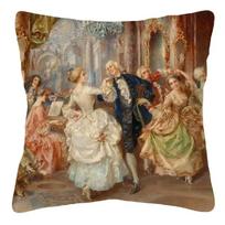 European Victorian Royal Court Ladies Women Cushion  Pillow Case,(1) 30x30cm beige