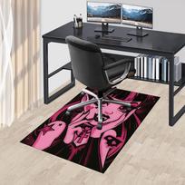 Vampyrų Gotikinis Vampyrų Biuro Kėdės Kilimėlis Gotikinės Namų Dekoro Elementas, Sofos Kilimas, Biuro Kilimas Dovana Moterims, Tinka Miegamajam, Svetainei 60cm by 90cm gray