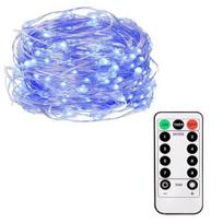 Girlianda 100 LED MicroLED su pultu "Smart", mėlyna