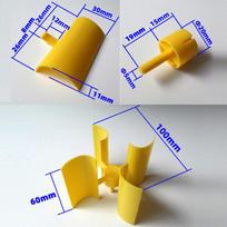 DIY Vertical Axis Micro Wind Turbine Generator Instructional Model 100-6000RPM Wind-Turbine Teaching Experiment Tools yellow