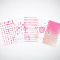 A5 A6 Red Budget Binder Planner With 12 Pieces Cash Envelopes, Colorful PU Leather Notebook Binder With 12 PCS A6 Binder Pockets (as the picture,A6) white