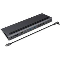 Universali USB C stotelė 11in1 YENKEE, 3.2 (Gen 1) USB C - 1xUSB C, 100W / 1xHDMI 4k@30Hz / DisplayPort 4K@30 Hz / VGA 1080P@60 Hz / 1xUSB-A 2.0/ 2xUSB-A 3.0/Port RJ-45 (Ethernet), 1000Mbps/ SD,TF slot / Micro SD / 3.5mm Jack, -