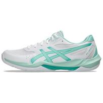 Asics Gel-Rocket 12 Volleyball Shoes Unisex sneaker White Green 1073A080-104 45 white