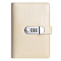 Custom 6 Ring Binder Planner Notebook Money Organizer for Cash Budget Wallet Binder A6 Agenda Budget Binder (Beige,A6&13*19*21mm) smėlis