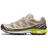 SALOMON XT 6 S/LAB SOFTGROUND LT ADV Slip Resistant Cushioning Abrasion Resistant Low top Outdoor Shoes Unisex Brown L41014100 44⅔ beige