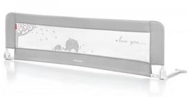 Apsauginis lovos barjeras Moby-System, pilkas, 154 x 42 cm, sulankstomas su tinkleliu