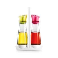 Tescoma Vitamino aliejaus ir acto buteliukų rinkinys su stovu, 2x250 ml