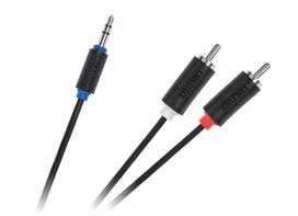 jungties kabelis 3.5-2rca 1,0 m cabletech standartas