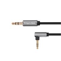 kabelio lizdas 3,5 stereo kištukas kampu - 3,5 stereo kištukas 1,8 m kruger&matz basic