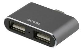 USB šakotuvas Deltacoimp USBC-HUB105, USB C - USB A