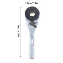 1PC Socket Torque Wrench Hand Tools 6.35mm Screwdriver Hexagonal Ratchet Wrench Toughbuilt Mechanic Manual Tools