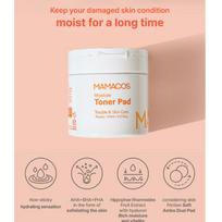 Mamacos Drėkinantis Toniko Pagalvėlė 140ml 70vnt  Toner Pad 140ml 70pcs white
