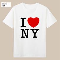 I Love Beijing anghai Hong Kong Taiwan New York Bangkok Tirt Crew Ne ort Sve Faion Urban Loose Fit Unisexs S black