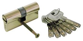 Mega Cilindras 5002464, 62mm, 31mm, 31mm, žalvaris, 6 raktai, Euro standartui durų spynoms