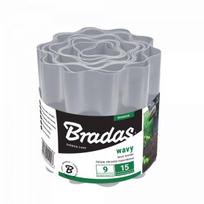 Banguotas vejos atitvaras Bradas 25 cm x 9 m, šviesiai pilkas