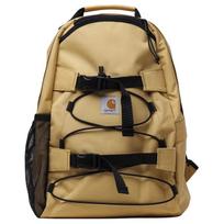 Carhartt WIP Classic Logo Tag Polyester Backpack Unisex Backpack Beige CHXBGI031468N-BGD Beige Yellow beige