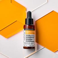 Derma Factory Pure Vitamin C E Ferulic Ampoule 15%, Vegan Certified, 22ml, 2-Pack Set white