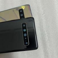 For Samsung Galaxy S10 5G SM-G977B G977F Battery Back Cover Rear  3D Glass Panel Housing Case dhesive Camera Lens Replace auksas