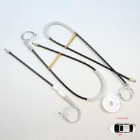 BWR5634 Priekinis kairysis elektrinio lango keltuvo reguliatoriaus remonto komplektas Ford Focus MK2 II Kabrioletui 2006-2010 1699059