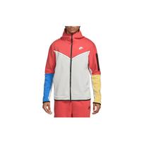 Nike Sportswear Tech Fleece Hoodie Lobster/Grey Fog/White Men Streetwear CU4489-605 L white