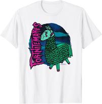 Fortnite Halloween Fortnitemares Loot Llama Jason Mask T-Shirt 4XL black