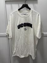 Vintažiniai Connecticut Huskies UConn marškinėliai Vyriški XL dydžio NCAA Krepšinio Siuvinėti T-shirt Unisex Marškinėliai XXXL white
