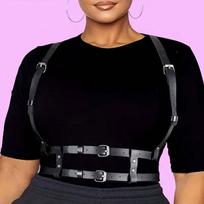 Women'S Fashion Harness Belt Plus Size Harness Gothic Carrier Belt Belt Harness Valentine'S Day Gift Clothing Accessories Belt S brown