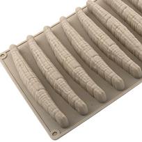 Food Grade Silicone Cake Mold Easy Releases 10 Cavity Vanilla Pods Chocolate Mould Kitchen Dessert Bakewares