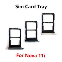 SIM Card Tray For Huawei Nova 11i SIM Slot Holder Socket Adapter Replacement Nova 11i black black