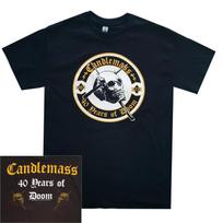 Candlemass 40 Years Of Doom Official Metal T-Shirt Heavy Metal Band Tee Shirt S