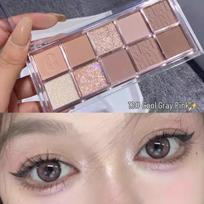 Soul Lure 10-Color Eyeshadow Palette: Genuine Niche Brand with Super Shimmer, Pearl, and Matte Earth Tones – Trending Among Female Influencers 20g white