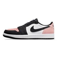 Air Jordan 1 low-top basketball shoes black/pink unisex GS CZ0858-061 40 white
