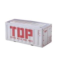 Metal Storage Box Modern Home Organization with Multiple Color Option white