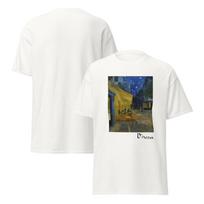 Café Terrace at Night by Vincent van Gogh Unisex T-Shirt L