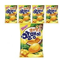 ORION Coco Mango Jelly 67g × 5 Packs yellow